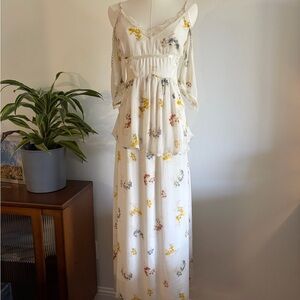 FREE PEOPLE MAGNOLIA MAXI DRESS SIZE 8